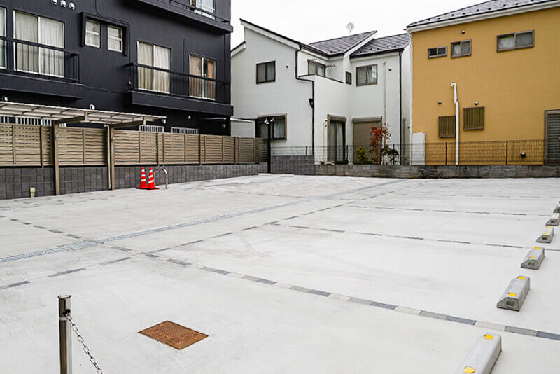 写真:専用駐車場・駐輪場